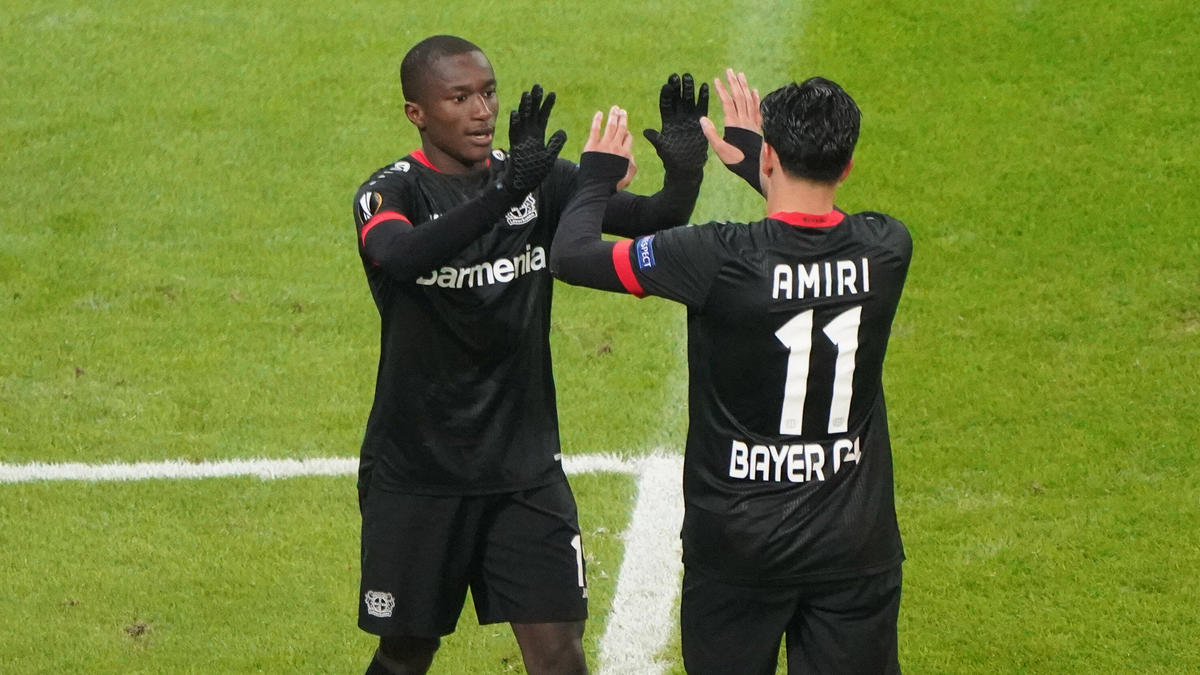 Bayer Leverkusen feierte einen souveränen Sieg in der Europa League Bayer Leverkusen feierte einen souveränen Sieg in der Europa League