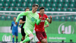 Der VfL Wolfsburg setzte sich knapp gegen den 1. FC Köln durch