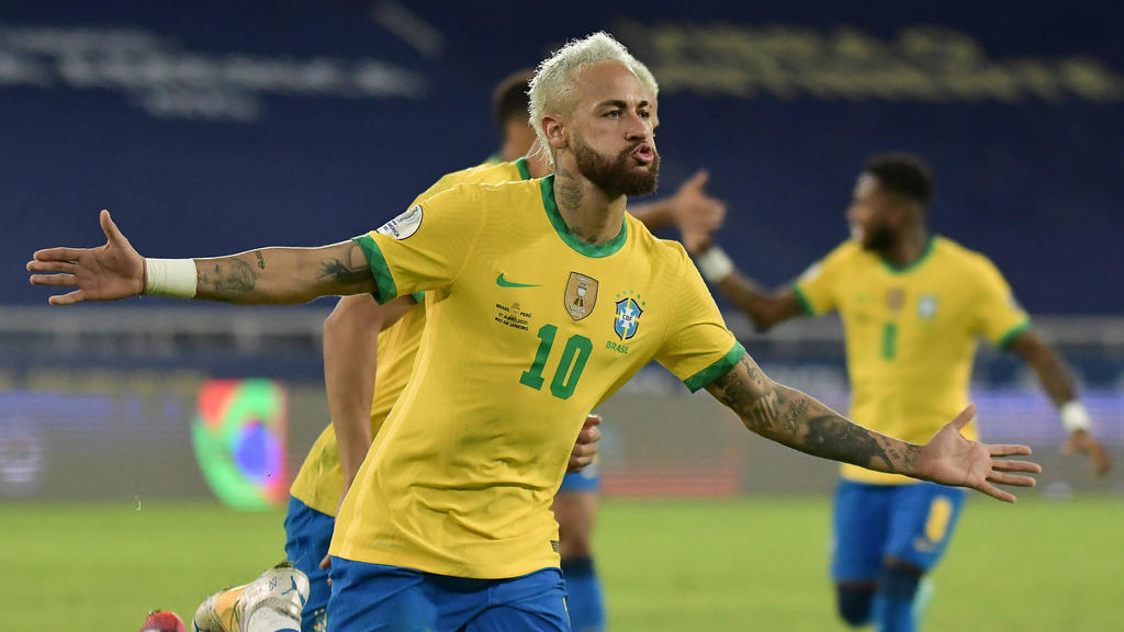 Mit viel Spielfreude: Brasiliens Neymar