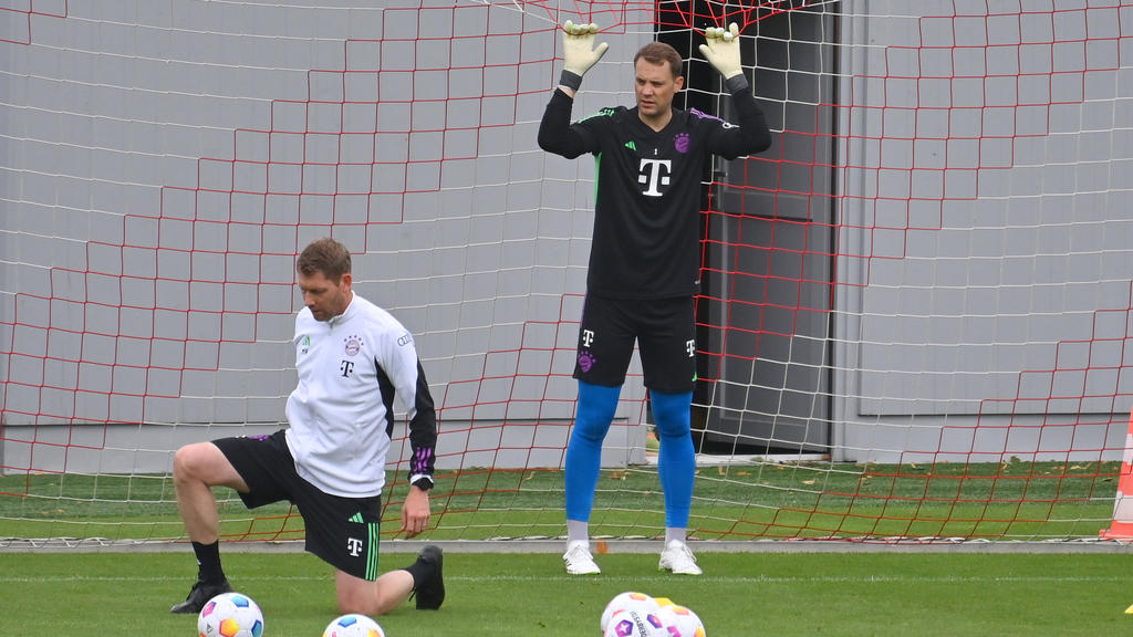 Manuel Neuer wird beim FC Bayern weiter im Mannschaftstraining vermisst