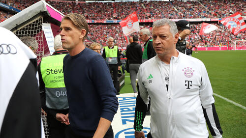 Gianni Bianchi (r.) verlässt den FC Bayern