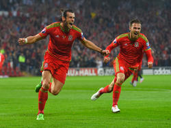 Gareth Bale marcó el tanto decisivo en la victoria de Gales ante Bélgica. (Foto: Getty)