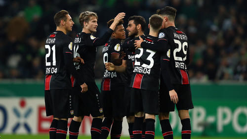 Bayer hatte in Gladbach fünffach Grund zum Jubeln