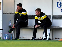 Stefan Fuhrmann (rechts im Bild neben René Wagner) wechselt als Co-Trainer nach Altach