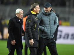 Hans-Joachim Watzke und die Dortmunder haben sich zur Aussprache mit den Leipzigern getroffen