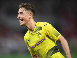 Emre Mor celebrando un gol con su ya exequipo, el Borussia Dortmund. (Foto: Getty)