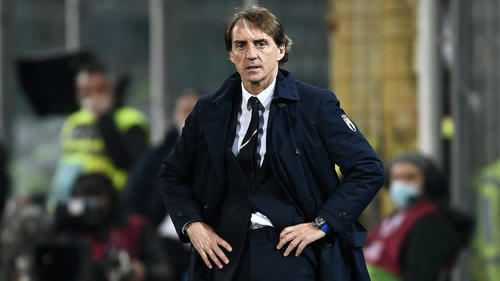 Roberto Mancini erlebte mit Italien in der WM-Quali eine Blamage