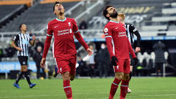 Roberto Firmino (l.) und Mohamed Salah (r.) verzweifelten am gegnerischen Torwart