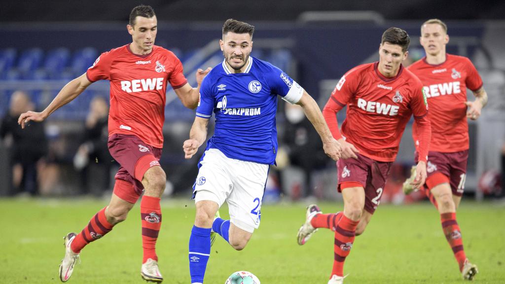 Der FC Schalke 04 und 1. FC Köln befinden sich im Abstiegskampf Der FC Schalke 04 und 1. FC Köln befinden sich im Abstiegskampf