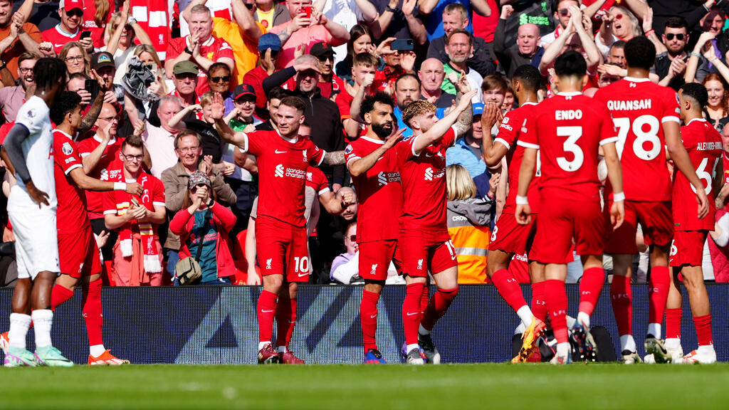 Mohamed Salah brachte den FC Liverpool auf Kurs Mohamed Salah brachte den FC Liverpool auf Kurs