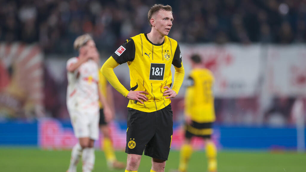 Maximilian Beier spielt seit dieser Saison für Borussia Dortmund Maximilian Beier spielt seit dieser Saison für Borussia Dortmund