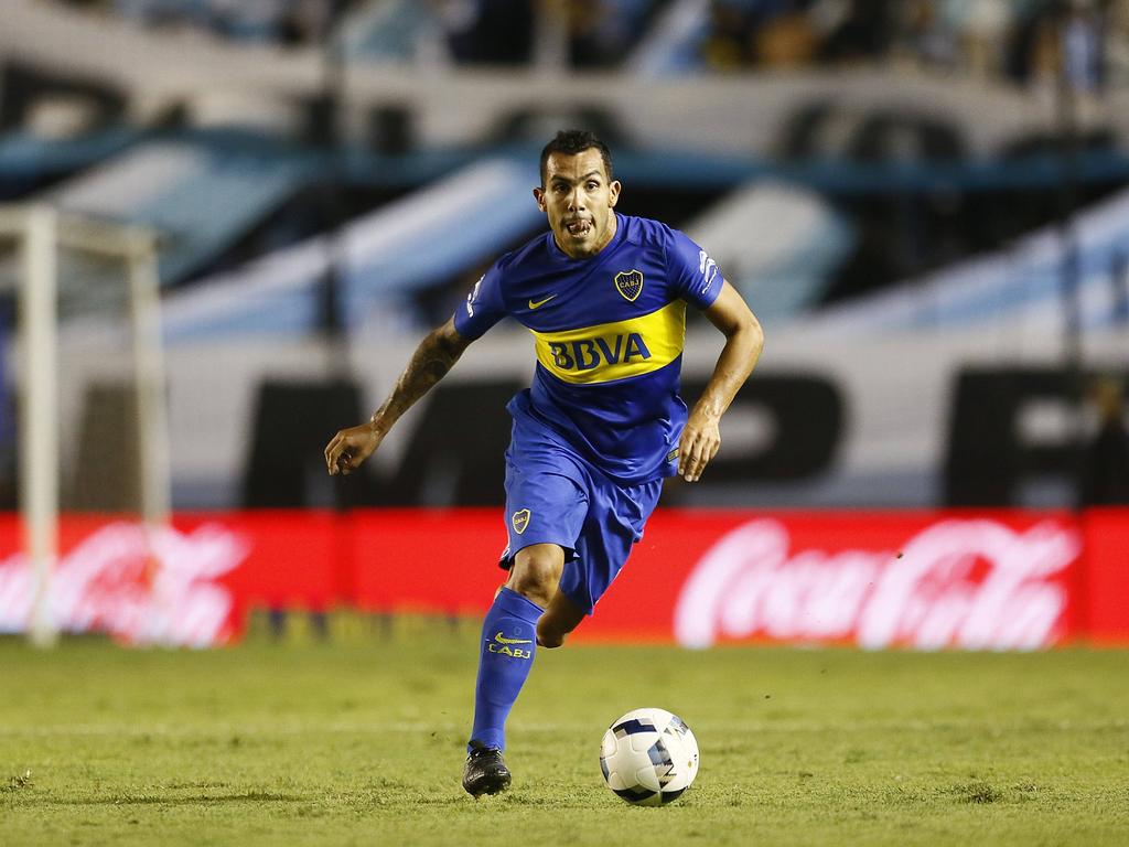 Carlos Tévez volvió a marcar para el club de sus amores en Libertadores. (Foto: Imago)
