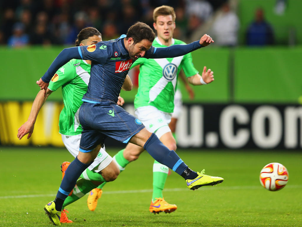 Eröffnete den Torreigen in Wolfsburg: Gonzalo Higuain