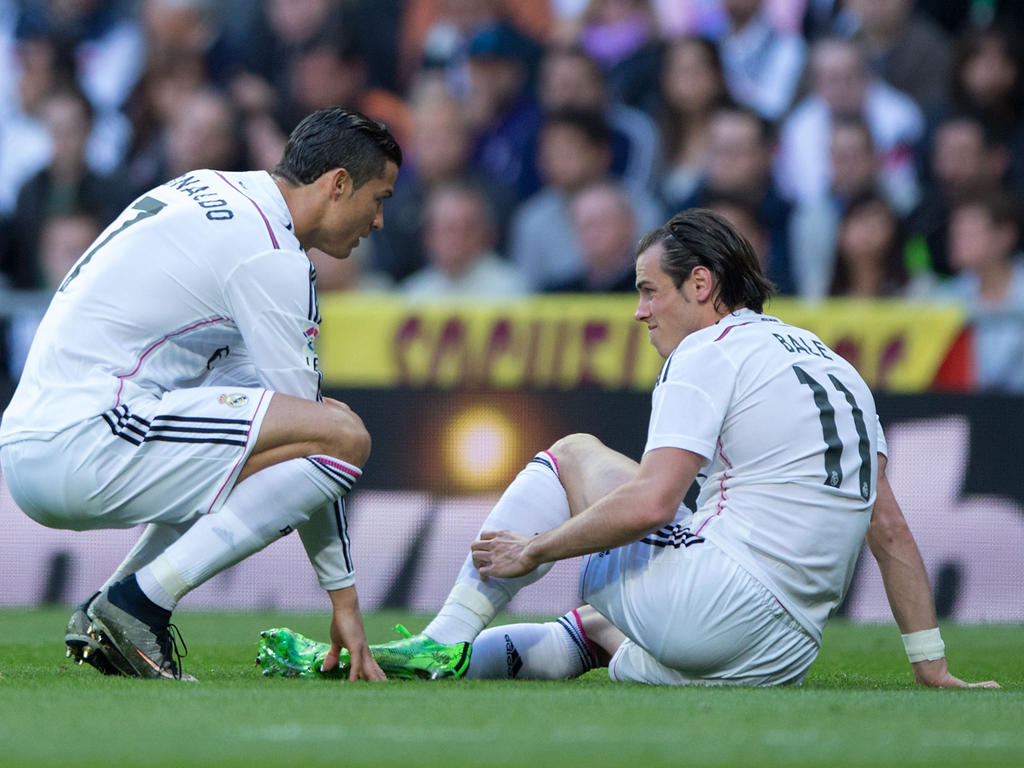Gareth Bale cayó lesionado el sábado ante el Málaga. (Foto: Getty)