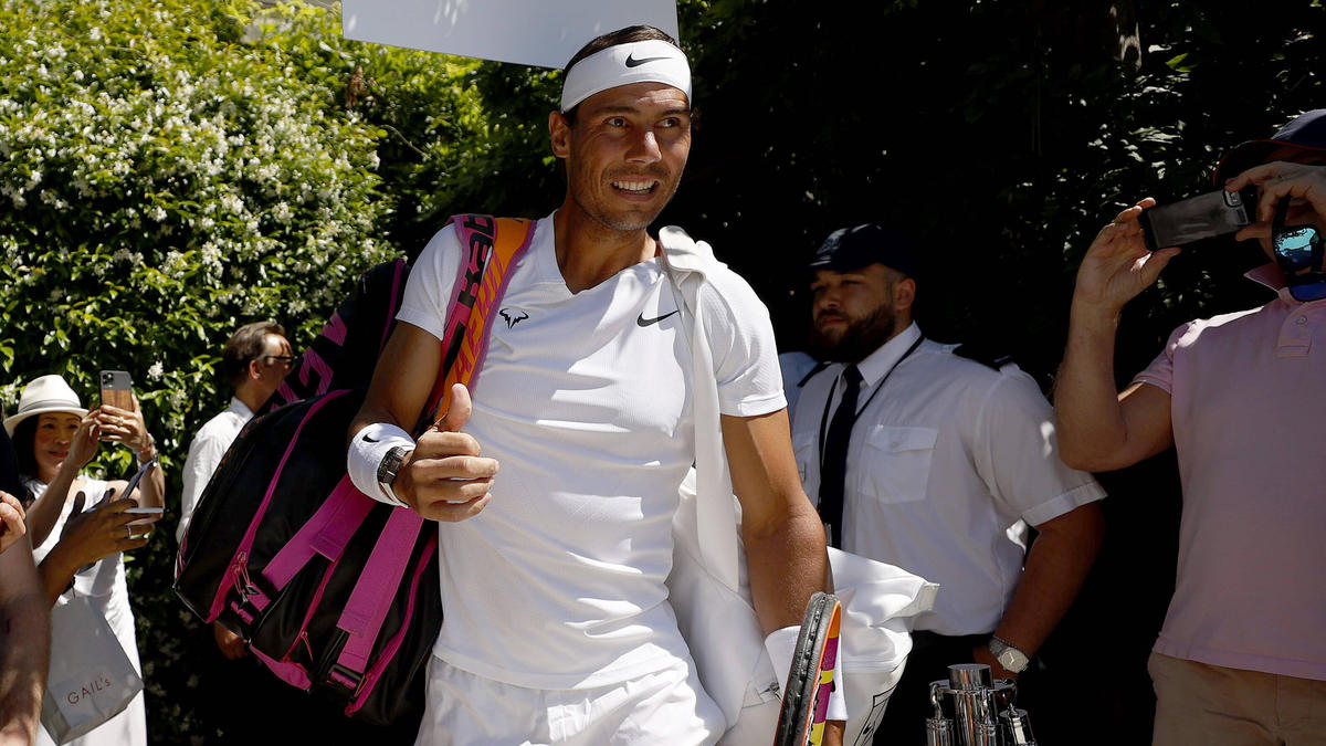 Triumphiert Tennisstar Rafael Nadal auch in Wimbledon?