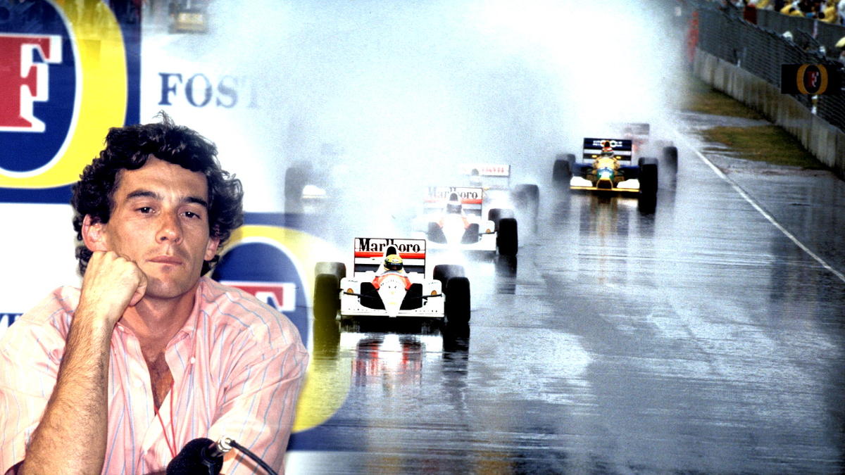 Ayrton Senna machte sich Ayrton Senna machte sich
