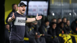 Steffen Baumgart war der Schiedsrichterleistung beim Spiel BVB gegen SC Paderborn nicht einverstanden