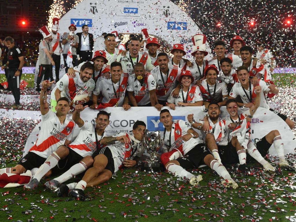 River Plate celebra su merecido título.