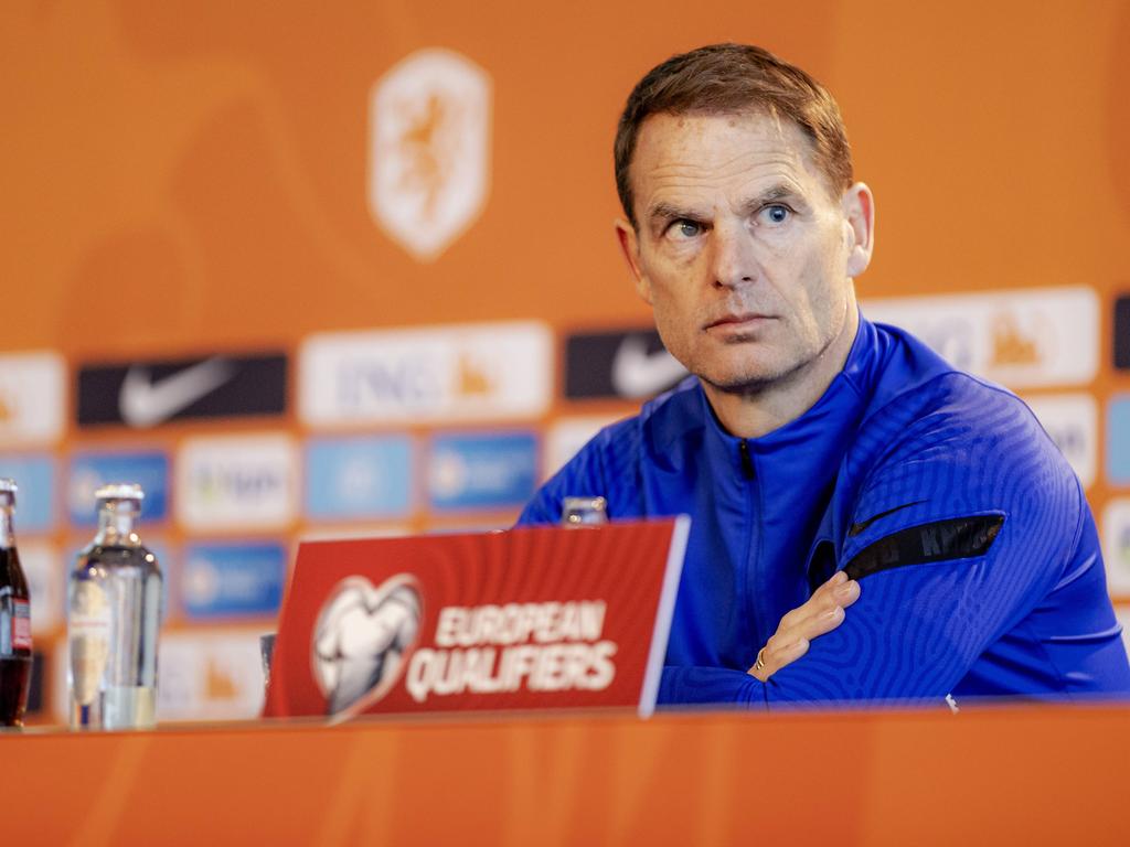 Niederlande-Teamchef Frank de Boer warnt sein Team vor den ÖFB-Kickern
