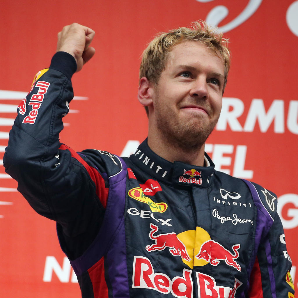 Platz 3: Sebastian Vettel - 53 Siege