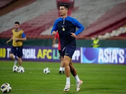 Cristiano Ronaldo hat mit seinem Verein Al-Nassr im Iran gespielt