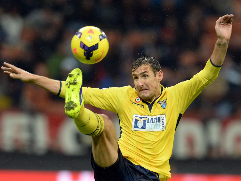 Glücklos im San Siro: Miroslav Klose Glücklos im San Siro: Miroslav Klose