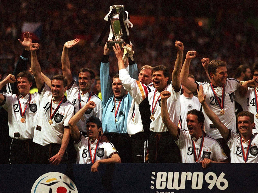 Im Sommer 1996 holte sich die Nationalmannschaft den EM-Titel