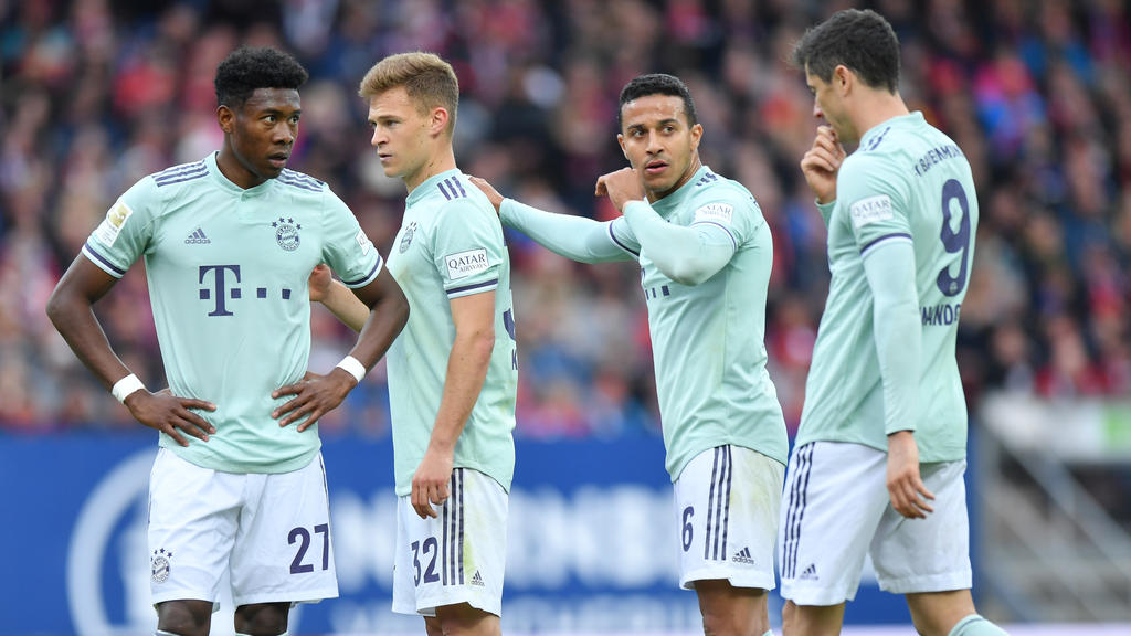 Drei Bayern-Profis droht eine Sperre im Saisonendspurt