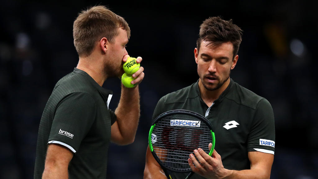 Haben sich für das Saisonabschluss-Turnier der besten acht Teams des Jahres qualifiziert: Kevin Krawietz und Andreas Mies Haben sich für das Saisonabschluss-Turnier der besten acht Teams des Jahres qualifiziert: Kevin Krawietz und Andreas Mies