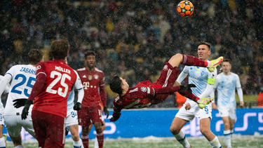 Robert Lewandowski brachte den FC Bayern sehenswert auf Siegkurs