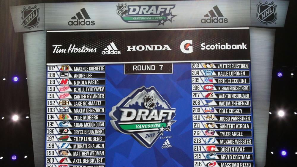 Der NHL-Draft wurde auf unbestimmte Zeit verschoben Der NHL-Draft wurde auf unbestimmte Zeit verschoben