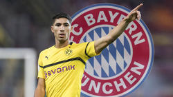 BVB-Star Achraf Hakimi steht offenbar beim FC Bayern auf dem Zettel