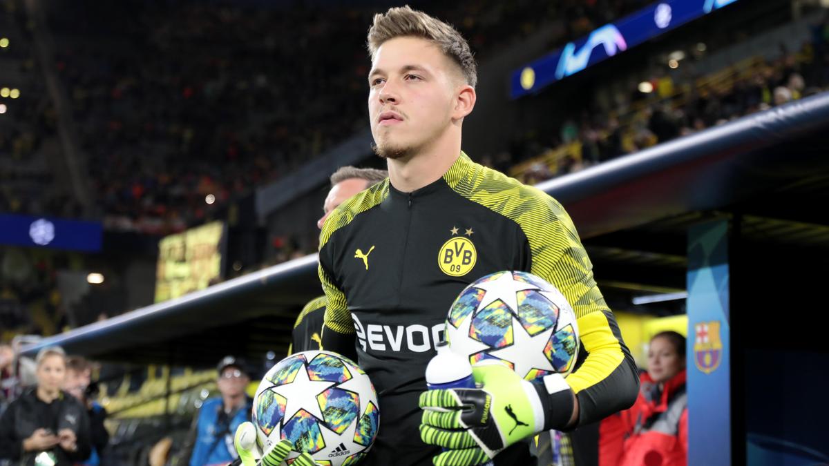 Jonas Hupe träumt von einem Stammplatz im BVB-Tor Jonas Hupe träumt von einem Stammplatz im BVB-Tor