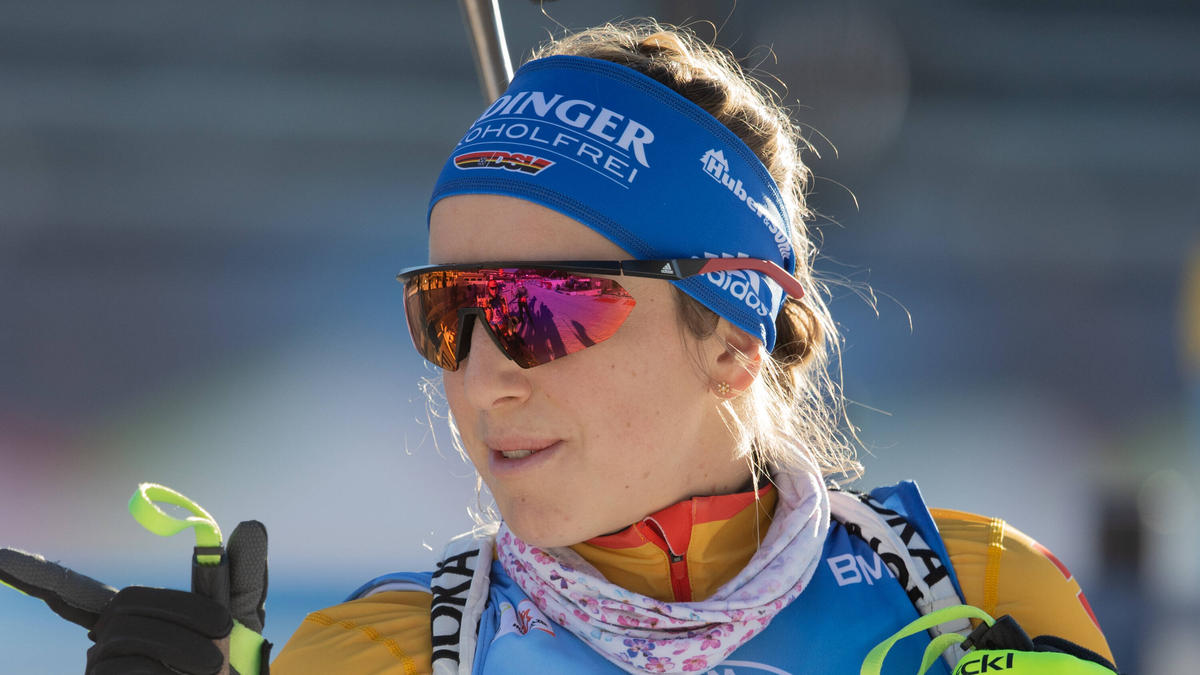Auf Franziska Preuß ruhen die größten Hoffnungen bei der WM Auf Franziska Preuß ruhen die größten Hoffnungen bei der WM