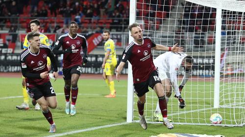 Der 1. FC Nürnberg gewann drei Punkte im Abstiegskampf