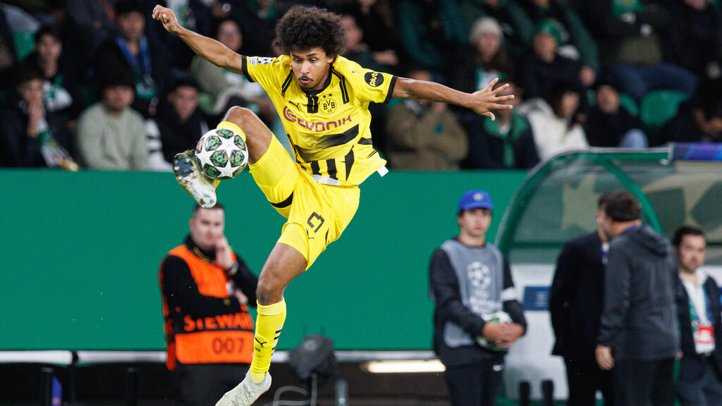 Karim Adeyemi vom BVB ist in der Premier League heiß begehrt Karim Adeyemi vom BVB ist in der Premier League heiß begehrt
