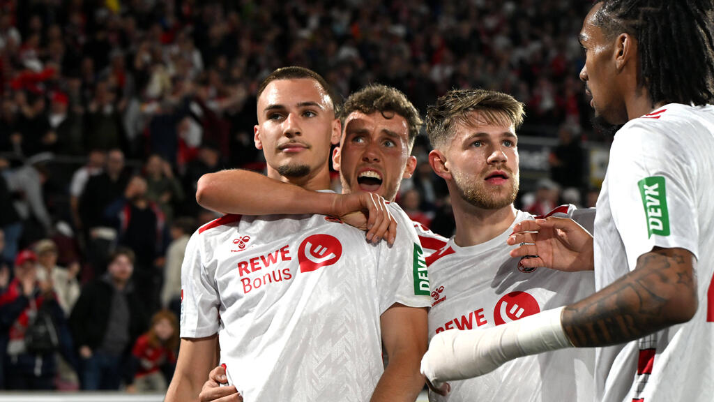 Tim Lemperle (l.) ist Kölns bester Torschütze Tim Lemperle (l.) ist Kölns bester Torschütze