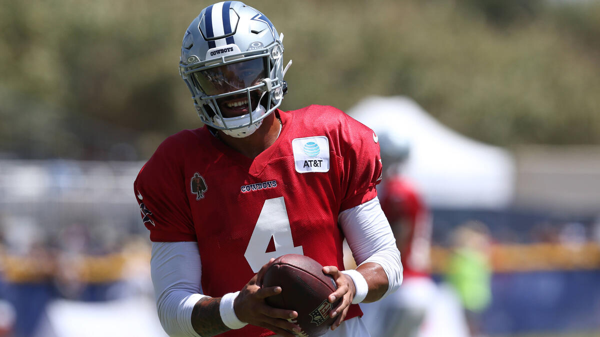 Dak Prescott ist zurück im Training der Cowboys