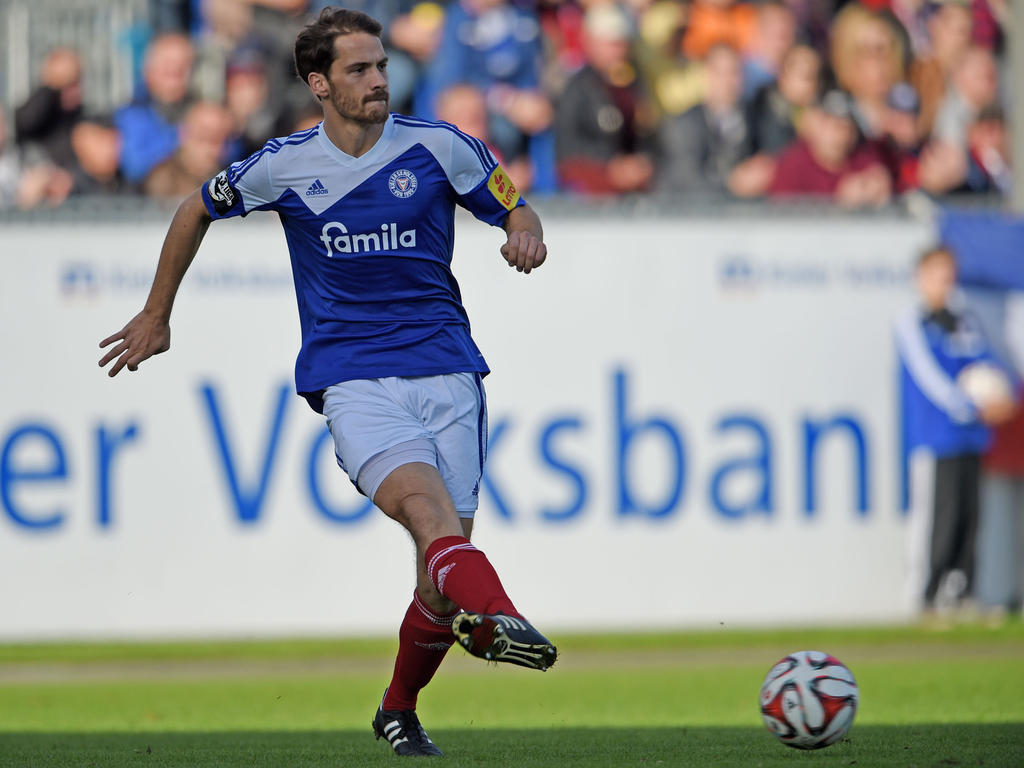 Manuel Hartmann schnürt ab jetzt in der Regionalliga-Nord für den TSV Schilksee die Schuhe
