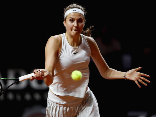 Antonia Lottner steht beim WTA-Turnier in den Niederlanden in der nächsten Runde
