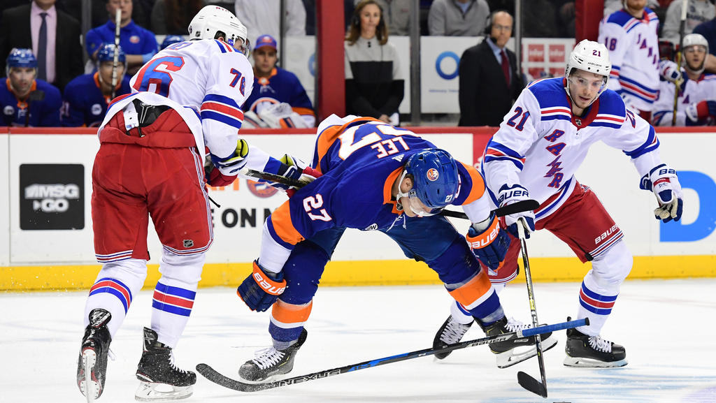 Die New York Islanders haben das Stadt-Duell gegen die Rangers verloren Die New York Islanders haben das Stadt-Duell gegen die Rangers verloren