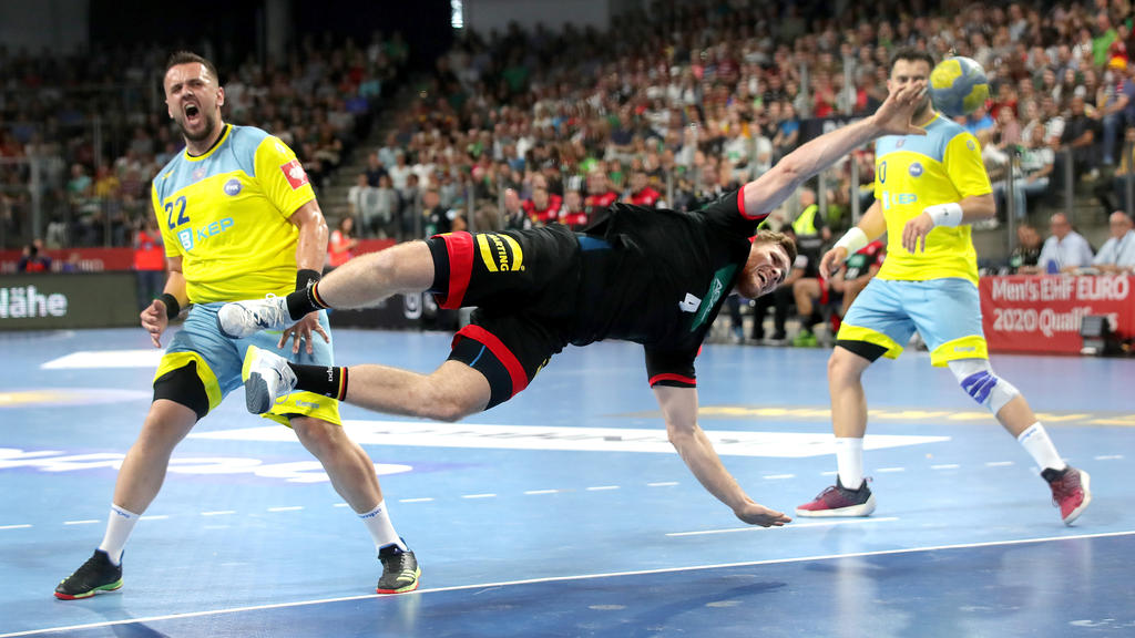 Deutsche Handballer gewinnen gegen Kosovo Deutsche Handballer gewinnen gegen Kosovo
