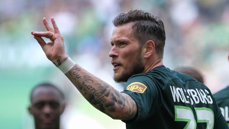 Will schnell wieder auf Torejagd gehen: Wolfsburg-Stürmer Daniel Ginczek. Foto: Peter Steffen Will schnell wieder auf Torejagd gehen: Wolfsburg-Stürmer Daniel Ginczek. Foto: Peter Steffen