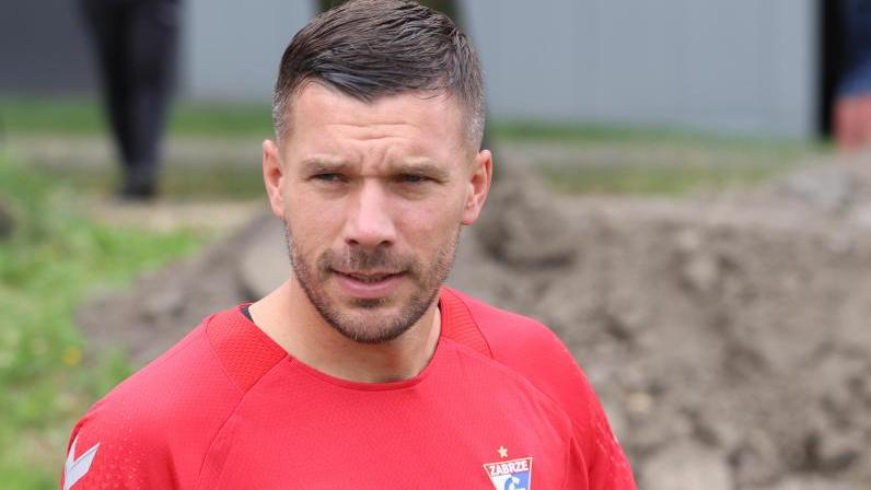 Lukas Podolski feierte kein erfolgreiches Debüt in der polnischen Liga