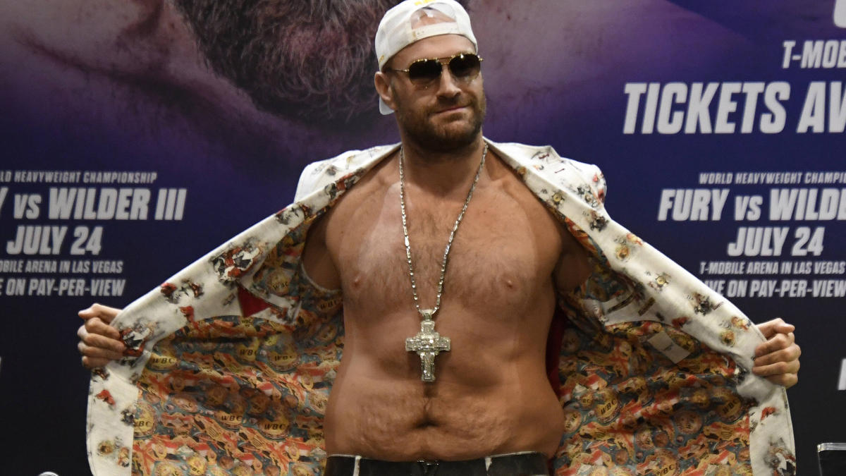 Boxen Kampfansage Von Tyson Fury Ich Bin Eine Million Prozent Fit