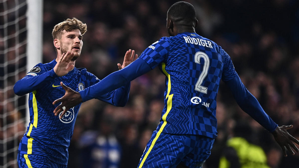 Antonio Rüdiger und Timo Werner kennen sich noch vom FC Chelsea