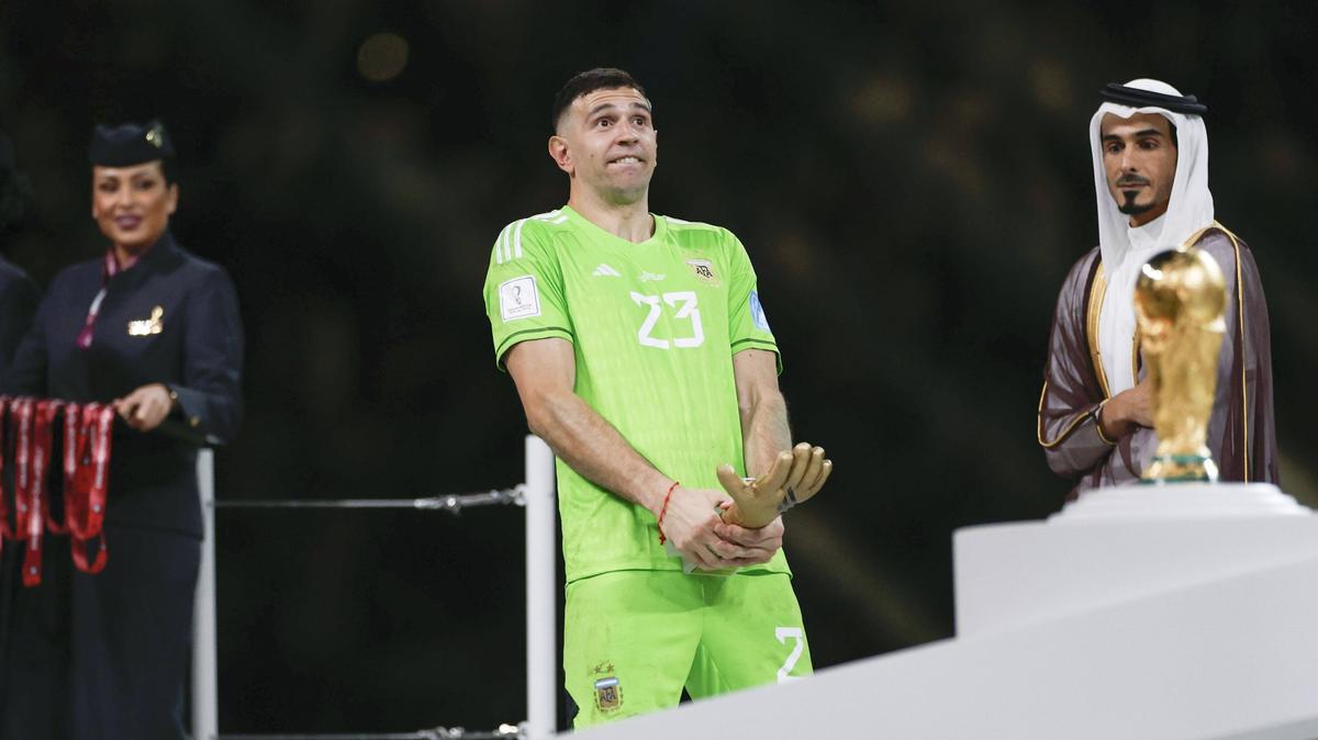 Eklat um Emiliano Martínez nach dem Finale der Fußball-WM 2022 in Katar