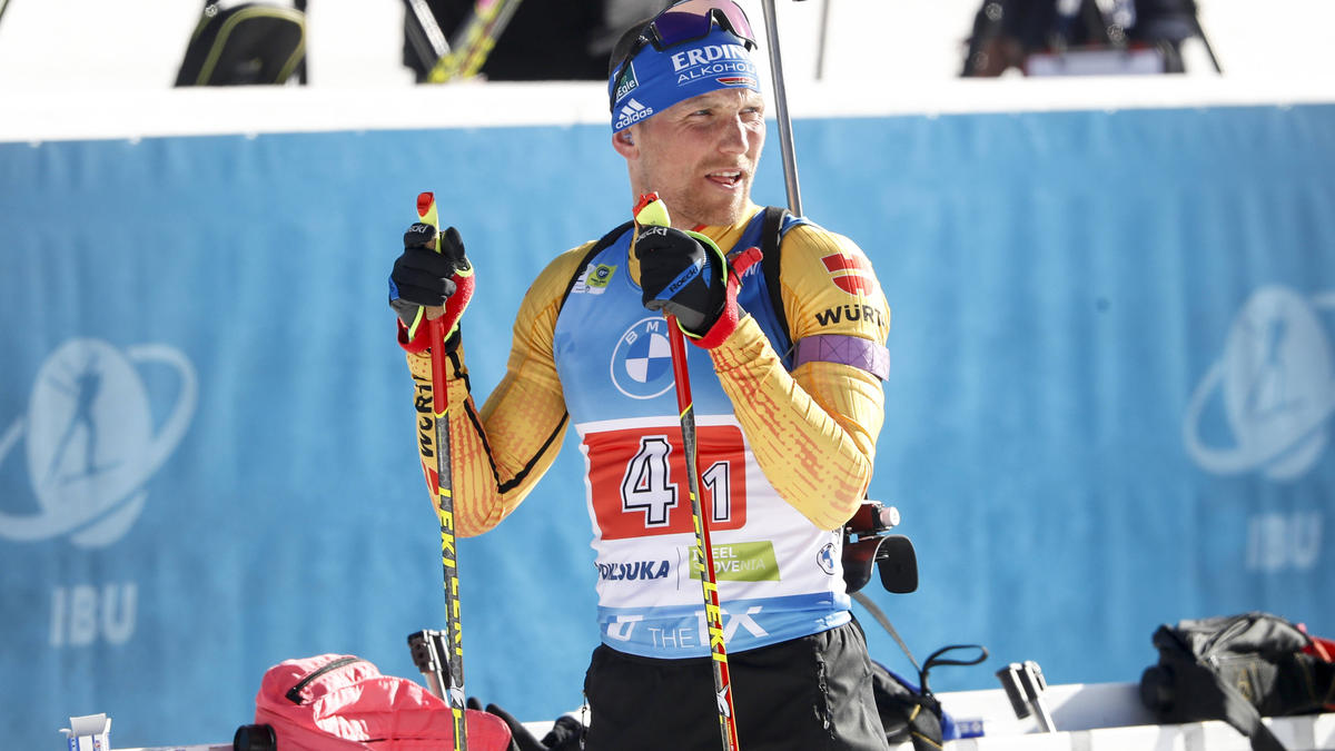 Erik Lesser blickt nach der Biathlon-WM wieder nach vorne Erik Lesser blickt nach der Biathlon-WM wieder nach vorne