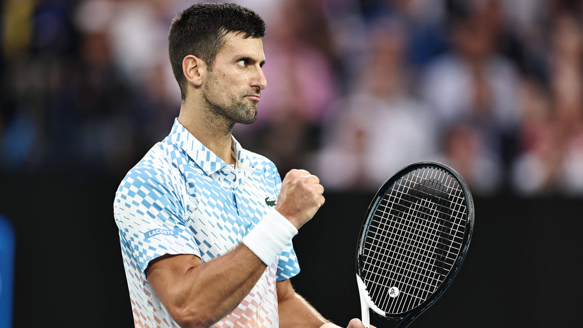 Novak Djokovic stellt einen Rekord von Steffi Graf ein