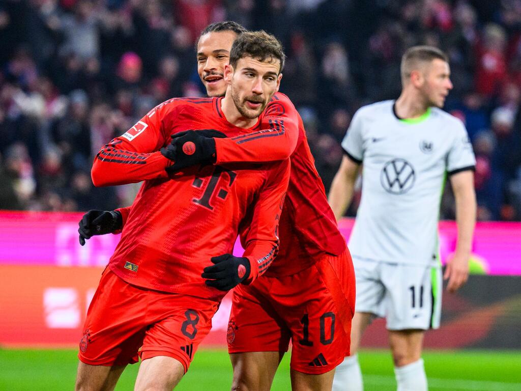 Zweifacher Torschütze für den FC Bayern: Leon Goretzka Zweifacher Torschütze für den FC Bayern: Leon Goretzka